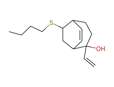 9-Butylsulfanyl-2-vinyl-bicyclo[3.2.2]non-6-en-2-ol