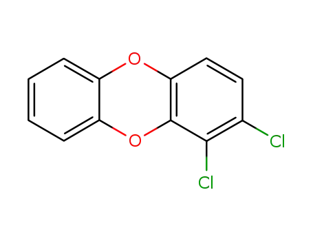 Molecular Structure of 54536-18-4 (1,2-dichlorooxanthrene)