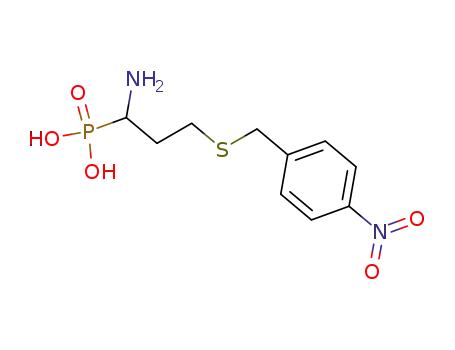 1-Amino-3-p-nitrobenzylthiopropanephosphonic acid