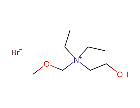 Diethyl-(2-hydroxy-ethyl)-methoxymethyl-ammonium; bromide