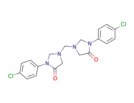 N,N'-methylenebis<3-(4-chlorophenyl)>-4-imidazolidinone