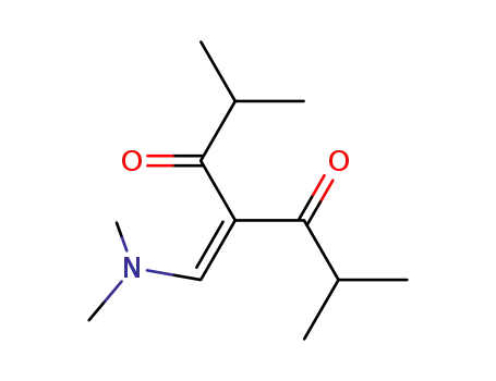 Molecular Structure of 85302-03-0 (3,5-Heptanedione, 4-[(dimethylamino)methylene]-2,6-dimethyl-)