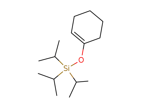 Molecular Structure of 80522-46-9 (Silane, (1-cyclohexen-1-yloxy)tris(1-methylethyl)-)