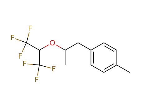 1-Methyl-4-[2-(2,2,2-trifluoro-1-trifluoromethyl-ethoxy)-propyl]-benzene
