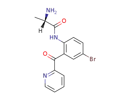 (S)-2-Amino-N-[4-bromo-2-(pyridine-2-carbonyl)-phenyl]-propionamide