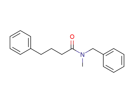 Molecular Structure of 78172-94-8 (Benzenebutanamide, N-methyl-N-(phenylmethyl)-)