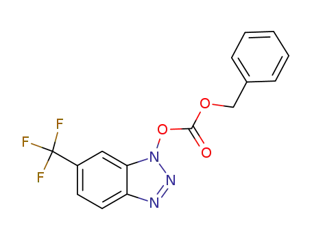 Carbonic acid benzyl ester 6-trifluoromethyl-benzotriazol-1-yl ester