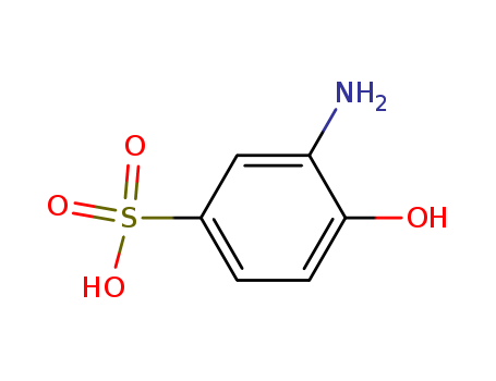 Benzenesulfonic acid,3-amino-4-hydroxy-(98-37-3)