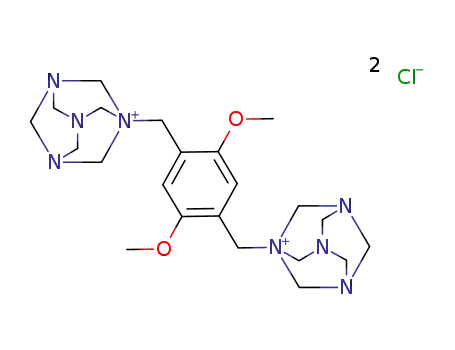 1,1'-(2,5-dimethoxy-p-xylylene)-bis-hexamethylenetetraminium; dichloride