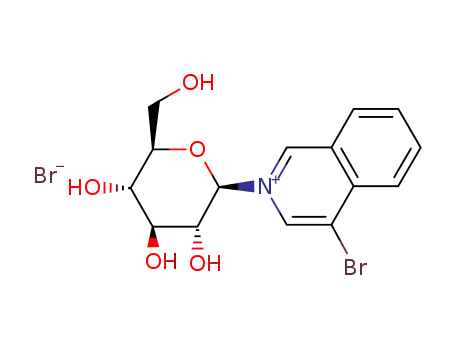 4-bromo-2-(β-D-glucopyranosyl)isoquinolinium bromide