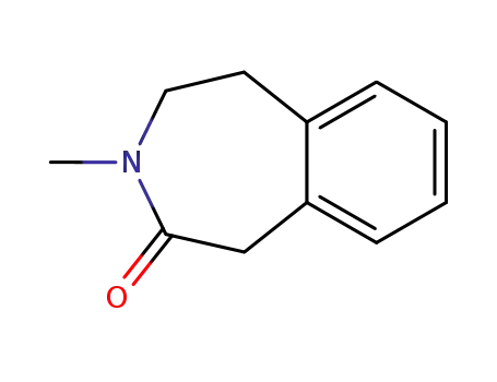 1,2,4,5-tetrahydro-3-methyl-3H-3-benzazepin-2-one
