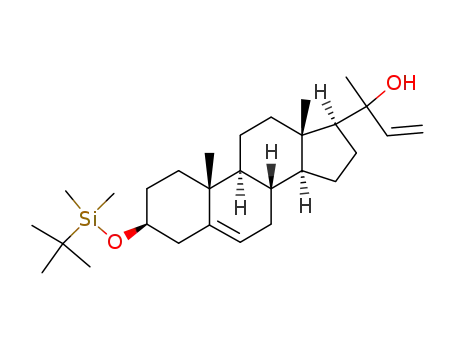 (20R,S)-20-vinylpregn-5-ene-3β,20-diol 3β-tert-butyldimethylsilyl ether