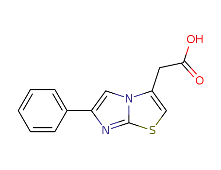 (6-PHENYLIMIDAZO[2,1-B][1,3]THIAZOL-3-YL)ACETIC ACIDCAS