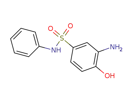 Molecular Structure of 80-20-6 (2-Aminophenol-4-sulfonanilide)