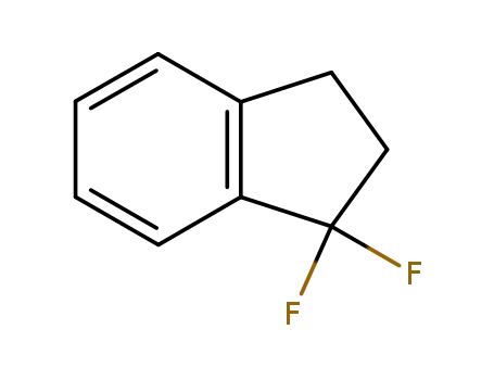 Molecular Structure of 96256-33-6 (1H-Indene, 1,1-difluoro-2,3-dihydro-)