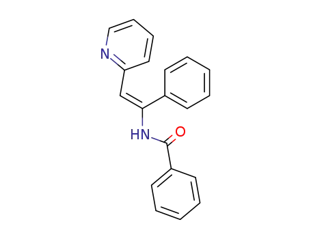 N-((E)-1-Phenyl-2-pyridin-2-yl-vinyl)-benzamide