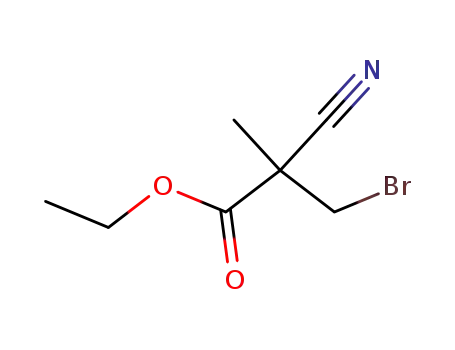 ethyl 3-bromo-2-cyano-2-methylpropanoate