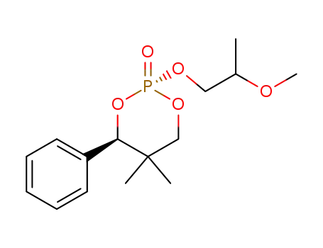 (2R,4R)-2-(2-Methoxy-propoxy)-5,5-dimethyl-4-phenyl-[1,3,2]dioxaphosphinane 2-oxide
