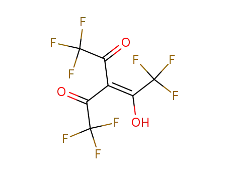1,1,1,5,5,5-hexafluoro-3-trifluoroacetyl-pentane-2,4-dione enol tautomer