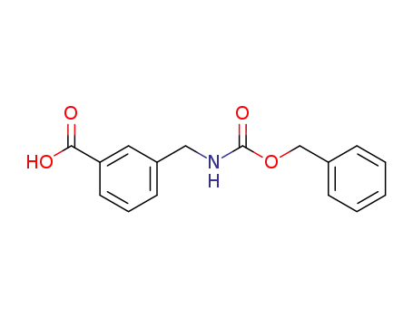 3-((Benzyloxycarbonylamino)methyl) benzoic acid