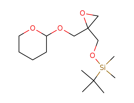 tert-Butyl-dimethyl-[2-(tetrahydro-pyran-2-yloxymethyl)-oxiranylmethoxy]-silane