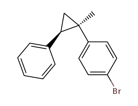 1-Bromo-4-((1R,2R)-1-methyl-2-phenyl-cyclopropyl)-benzene