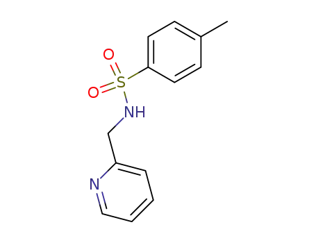 Molecular Structure of 75391-97-8 (4-Methyl-N-(2-pyridinylmethyl)-benzenesulfonamide)