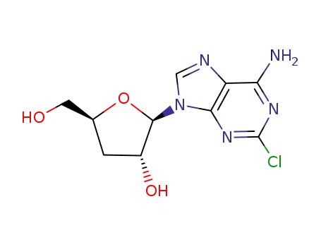 Molecular Structure of 115044-75-2 (2-chloro-3'-deoxyadenosine)