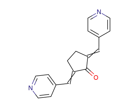 2,2'-bis(4-pyridylmethylidene)cyclopentanone