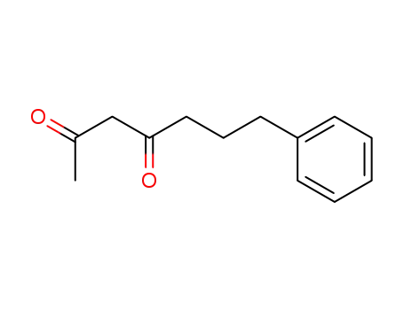 Molecular Structure of 17424-49-6 (2,4-Heptanedione, 7-phenyl-)