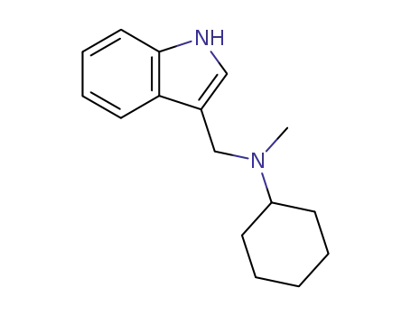 Cyclohexyl-(1H-indol-3-ylmethyl)-methyl-amine