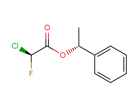 (S)-Chloro-fluoro-acetic acid (R)-1-phenyl-ethyl ester