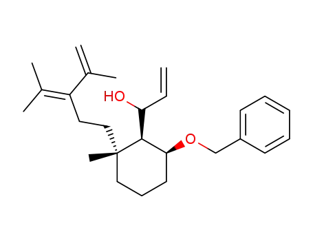 1-[(1S,2R,6S)-6-Benzyloxy-2-(3-isopropenyl-4-methyl-pent-3-enyl)-2-methyl-cyclohexyl]-prop-2-en-1-ol