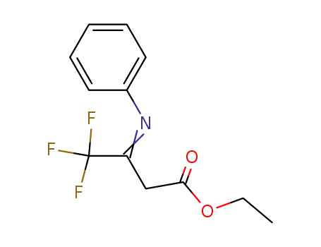 ethyl 4,4,4-trifluoro-3-(phenylamino)but-2-enoate