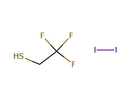 2,2,2-Trifluoro-ethanethiol; compound with iodine