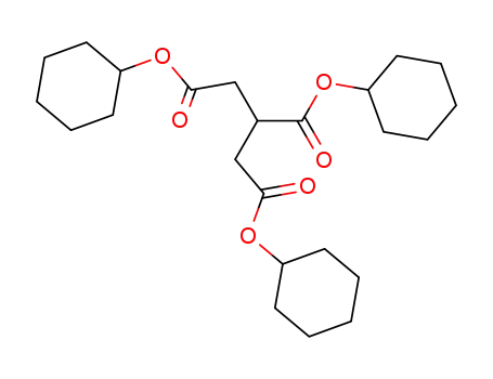 3-Cyclohexyloxycarbonyl-pentanedioic acid dicyclohexyl ester