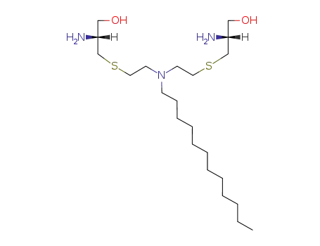 (R)-2-Amino-3-(2-{[2-((R)-2-amino-3-hydroxy-propylsulfanyl)-ethyl]-dodecyl-amino}-ethylsulfanyl)-propan-1-ol