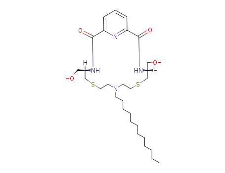 (4R,14R)-9-dodecyl-4,14-dihydroxymethyl-6,12-dithia-3,9,15,18-tetraazabicyclo[15.3.1]heneicosa-1(18),17(19),20-triene-2,16-dione