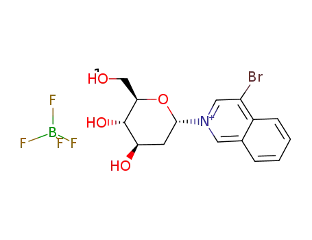 2-deoxy-α-D-glucopyranosyl 4'-bromoisoquinolinium tetrafluoroborate