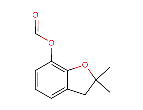 2,3-dihydro-2,2-dimethylbenzofuran-7-yl formate