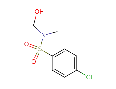 4-chloro-N-hydroxymethyl-N-methyl-benzenesulfonamide