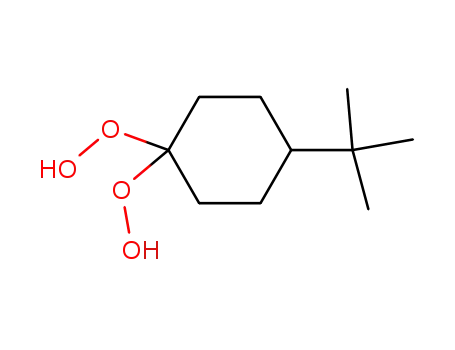 Molecular Structure of 229323-96-0 (Hydroperoxide, [4-(1,1-dimethylethyl)cyclohexylidene]bis-)