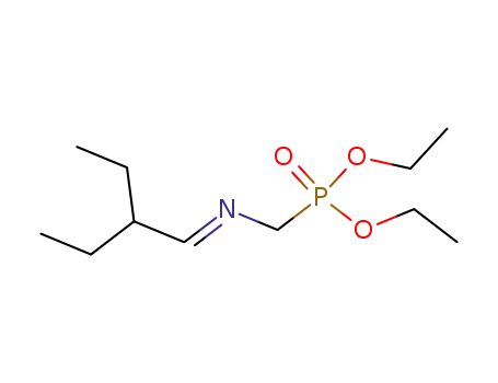 diethyl {[(E)-2-ethyl-1-butylidene]amino}methylphosphonate