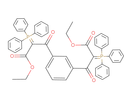 1,3-bis[(ethoxycarbonyl)(triphenylphosphoranylidene)acetyl]benzene