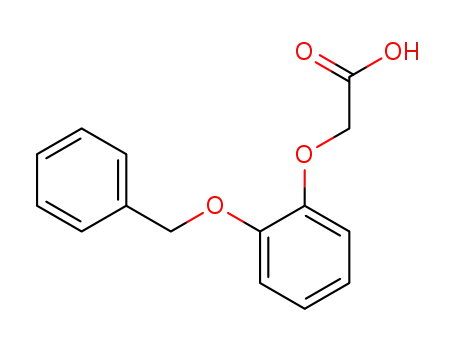 Molecular Structure of 244123-12-4 (Acetic acid, [2-(phenylmethoxy)phenoxy]-)