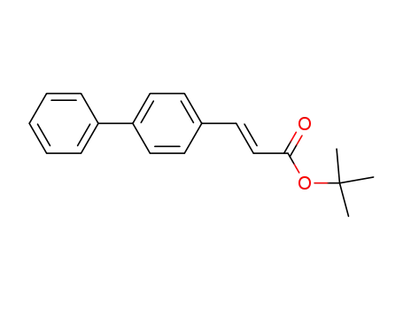 tert-butyl(E)-3-([1,1′-biphenyl]-4-yl)acrylate