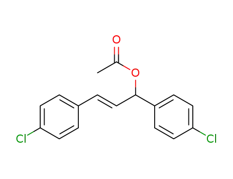 rac-(E)-1,3-bis(4-chlorophenyl)-2-propen-1-yl acetate
