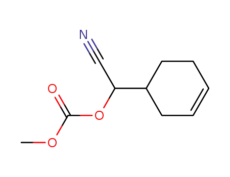1-cyano-1-(4'-cyclohexenyl)-1-(methoxycarbonyloxy)methane