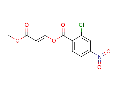 methyl 3-(2-chloro-4-nitrobenzoyloxy)acrylate