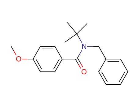 N-benzyl-N-tert-butyl-4-methoxy-benzamide